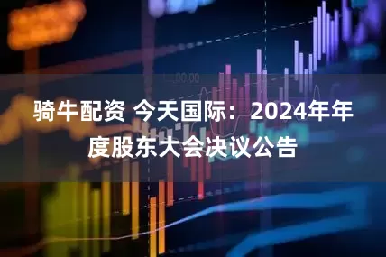 骑牛配资 今天国际：2024年年度股东大会决议公告