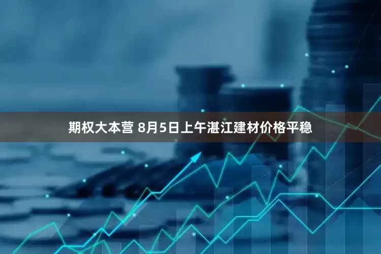 期权大本营 8月5日上午湛江建材价格平稳